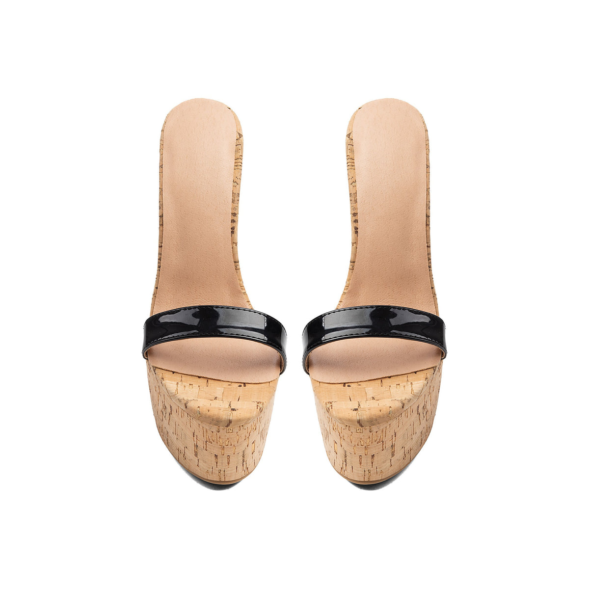 Black Platform Stiletto Sandals – Peep-Toe Banquet Runway High Heels