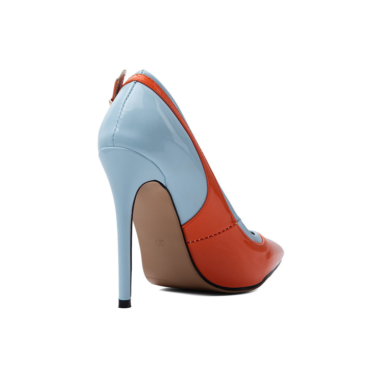 Color Block Pointed-Toe Pumps – Stiletto High Heel Shoes