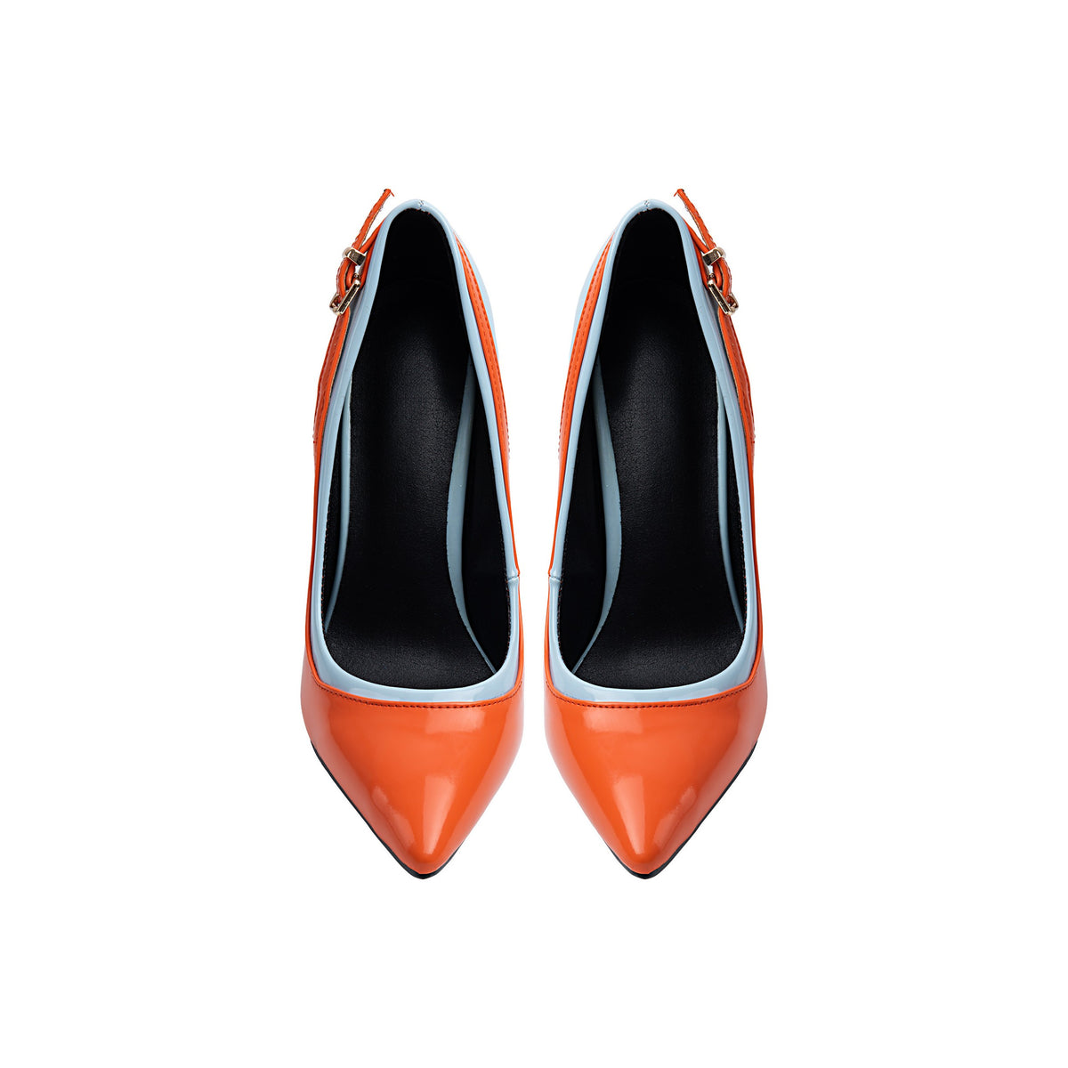 Color Block Pointed-Toe Pumps – Stiletto High Heel Shoes