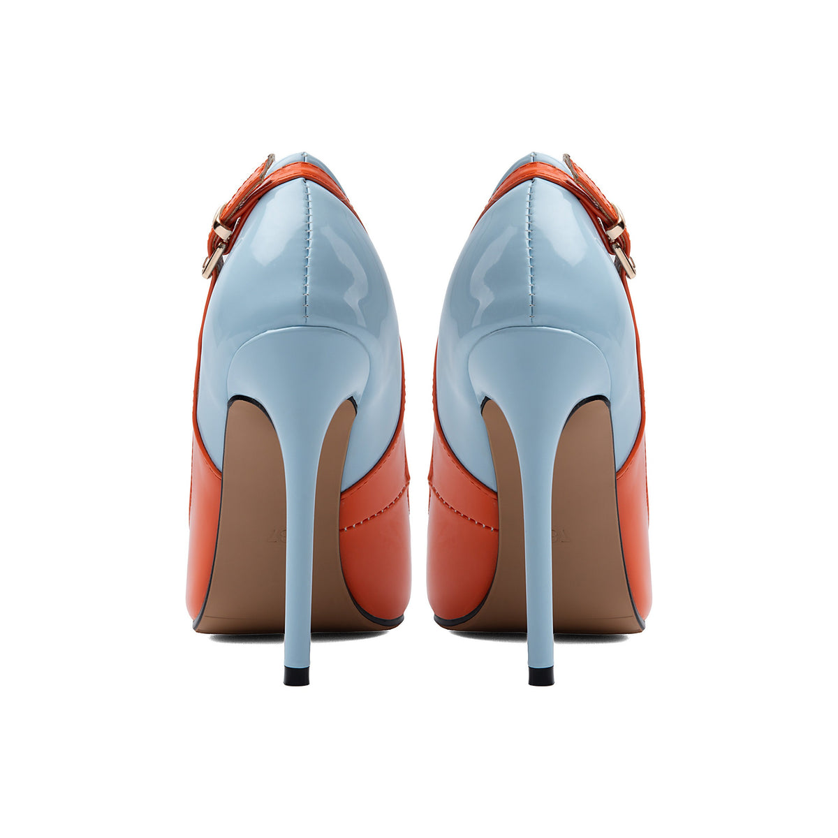 Color Block Pointed-Toe Pumps – Stiletto High Heel Shoes
